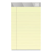 Notepads, Narrow Rule, Canary Sheets, 5 X 8, 50 Sheets, 12-pack