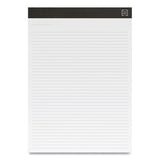 Notepads, Narrow Rule, White Sheets, 8.5 X 11.75, 50 Sheets, 12-pack