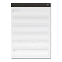Notepads, Meeting Agenda Format Ruled, White Sheets, 8.5 X 11.75, 50 Sheets, 6-pack