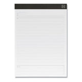 Notepads, Meeting Agenda Format Ruled, White Sheets, 8.5 X 11.75, 50 Sheets, 6-pack