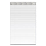 Notepads, Wide-legal Rule, White Sheets, 8.5 X 14, 50 Sheets, 12-pack