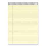 Notepads, Narrow Rule, Canary Sheets, 8.5 X 11.75, 50 Sheets, 12-pack