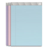 Notepads, Wide-legal Rule, Pastel Sheets, 8.5 X 11.75, 50 Sheets, 6-pack