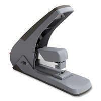 One-touch Desktop Stapler, 60 Or 25 Sheet Capacity, Gray-black