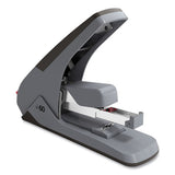 One-touch Desktop Stapler, 60 Or 25 Sheet Capacity, Gray-black