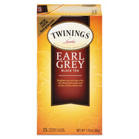 Tea Bags, Earl Grey, 1.76 Oz, 25-box