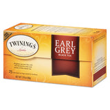 Tea Bags, Earl Grey, 1.76 Oz, 25-box