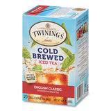 Cold Brew Iced Tea Bags, English Classic, 0.07 Oz Tea Bag, 20-box