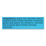 Cold Brew Iced Tea Bags, Peach, 0.07 Oz Tea Bag, 20-box