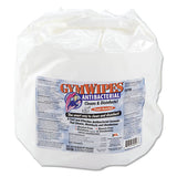 Antibacterial Gym Wipes Refill, 6 X 8, 700 Wipes-pack, 4 Packs-carton