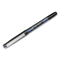 Vision Roller Ball Pen, Stick, Micro 0.5 Mm, Blue Ink, Black-blue Barrel, 12-pack
