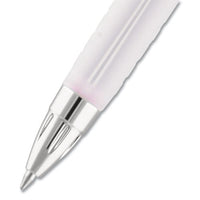 Signo 207 City Of Hope Edition Gel Pen, Retractable, Bold 1 Mm, Black Ink, Pink Barrel, Dozen