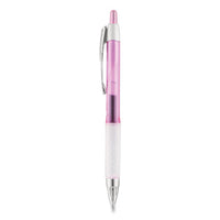 Signo 207 City Of Hope Edition Gel Pen, Retractable, Bold 1 Mm, Black Ink, Pink Barrel, Dozen