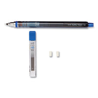 Kurutoga Mechanical Pencil, 0.5 Mm, Hb (#2), Black Lead, Black Barrel