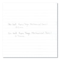 Kurutoga Mechanical Pencil, 0.5 Mm, Hb (#2), Black Lead, Black Barrel