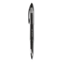 Air Porous Gel Pen, Stick, Medium 0.7 Mm, Black Ink, Black Barrel, 3-pack