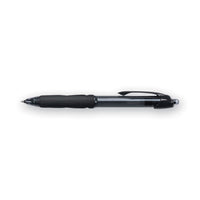 Power Tank Rt Retractable Ballpoint Pen, 1mm, Black Ink, Smoke-black Barrel, Dozen