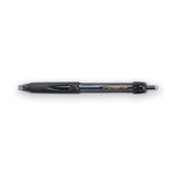Power Tank Rt Retractable Ballpoint Pen, 1mm, Black Ink, Smoke-black Barrel, Dozen