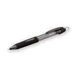 Power Tank Rt Retractable Ballpoint Pen, 1mm, Black Ink, Smoke-black Barrel, Dozen