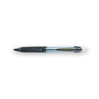 Power Tank Rt Retractable Ballpoint Pen, 1mm, Black Ink, Smoke-black Barrel, Dozen