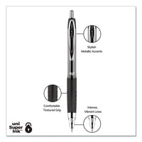 Signo 207 Gel Pen, Retractable, Medium 0.7 Mm, Blue Ink, Translucent Blue Barrel, 4-pack