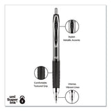 Signo 207 Gel Pen, Retractable, Medium 0.7 Mm, Blue Ink, Translucent Blue Barrel, 4-pack