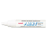 Permanent Marker, Broad Chisel Tip, White