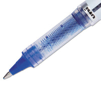 Vision Elite Stick Roller Ball Pen, Bold 0.8mm, Blue Ink, White-blue Barrel