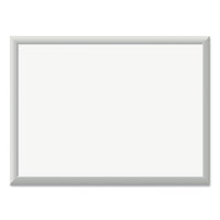 Magnetic Dry Erase Board With Aluminum Frame, 24 X 18, White Surface, Silver Frame