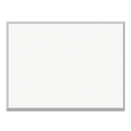 Magnetic Dry Erase Board With Aluminum Frame, 48 X 36, White Surface, Silver Frame