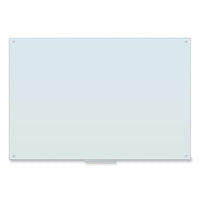 Glass Dry Erase Board, 70 X 47, White Surface