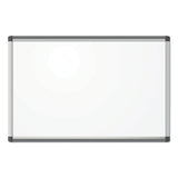 Pinit Magnetic Dry Erase Board, 24 X 18, White