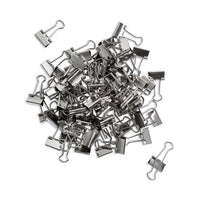 Binder Clips, Small, Silver, 72-pack