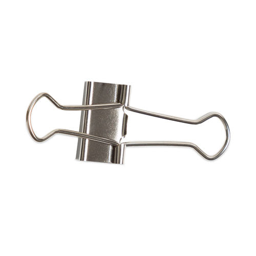 Binder Clips, Small, Silver, 72-pack