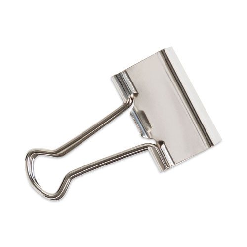 Binder Clips, Medium, Silver, 72-pack