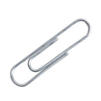 Paper Clips, Medium, Silver, 1,000-pack