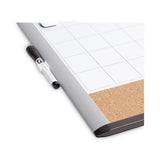 3n1 Magnetic Mod Dry Erase Board, 20 X 16, White Surface, Gray-black Frame
