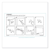 Magnetic Glass Dry Erase Board Value Pack, 36 X 24, White