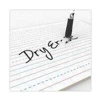 Double-sided Dry Erase Lap Board, 12 X 9, White Surface, 24-pack