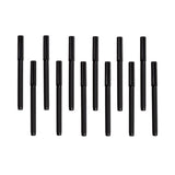 Catalina Porous Point Pen, Stick, Fine 0.7 Mm, Black Ink, Black Barrel, 12-pack
