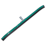 Aquadozer Curved Floor Squeegee, 36" Wide Blade, Black Rubber, Insert Socket