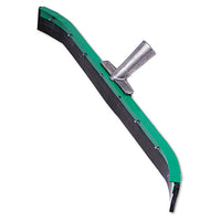 Aquadozer Heavy Duty Floor Squeegee, 36 Inch Blade, Green-black Rubber, Straight