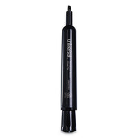 Chisel Tip Permanent Marker, Broad, Black, Dozen
