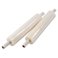 Stretch Film With Preattached Handles, 20" X 1000ft, 20mic (80-gauge), 4-carton