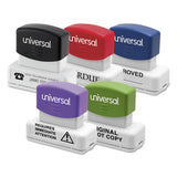 Recycled Custom Micropore Stamp, Preinked, 3-4 X 1 3-4