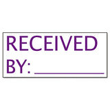 Recycled Custom Micropore Stamp, Preinked, 1 X 1 3-4