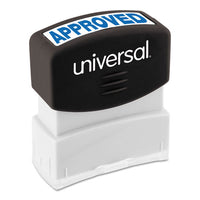 Message Stamp, Cancelled, Pre-inked One-color, Red