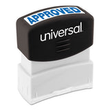 Message Stamp, Copy, Pre-inked One-color, Blue