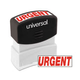 Message Stamp, Urgent, Pre-inked One-color, Red