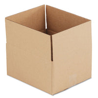 Fixed-depth Corrugated Shipping Boxes, Regular Slotted Container (rsc), 10" X 12" X 6", Brown Kraft, 25-bundle